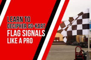 Go-kart racing flags